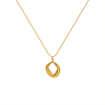 Shangjie Oem Kalung Danity Geometric из нержавеющей стали украшения ювелирные изделия Женщины Кокер Золото ожерелье